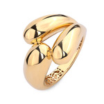 Кольцо BOTTEGA из лимонного золота 585 пробы