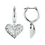 Серьги из белого золота 585 пробы