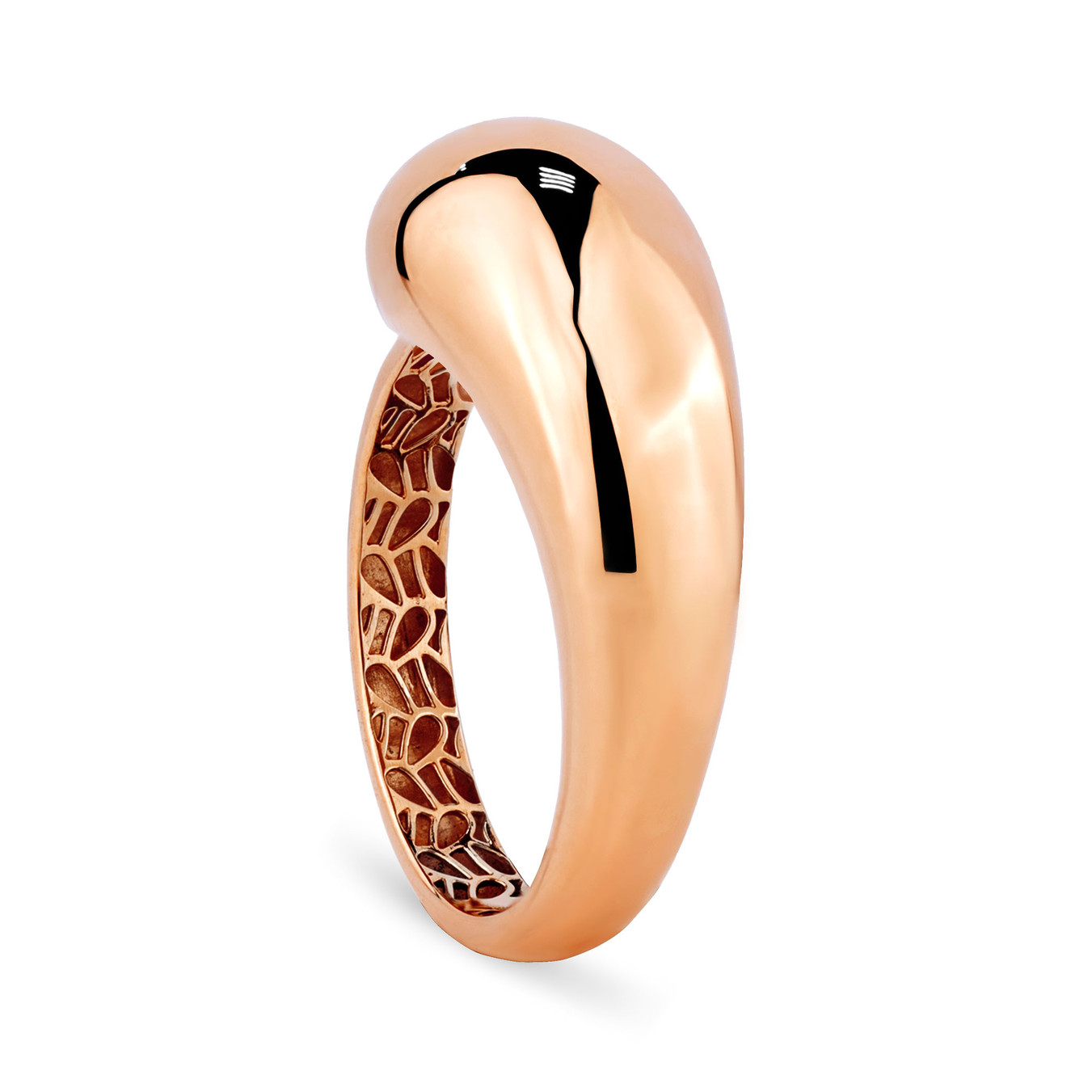 Кольцо BOTTEGA из красного золота 585 пробы