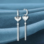 Серьги из белого золота 585 пробы