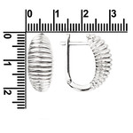 Серьги TRANSFORME из белого золота 585 пробы