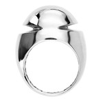 Кольцо CABOCHON из белого золота 585 пробы